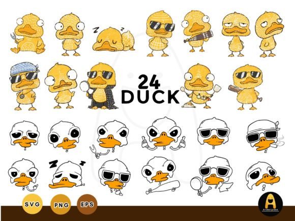 Skull, Duck Head: Exploring the Duck Printmaking Style in Design