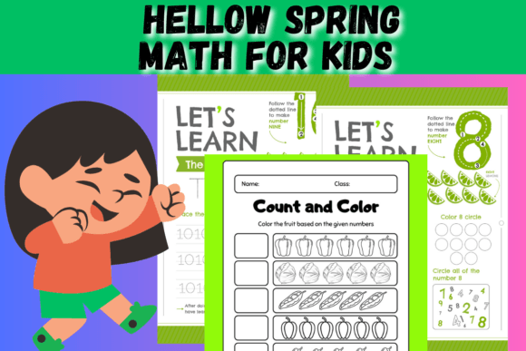 Spring Activity Math Pages: Designing Engaging Educational Resources