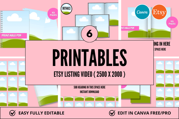 Streamline Your Etsy Shop with Professional Canva Mockup Templates